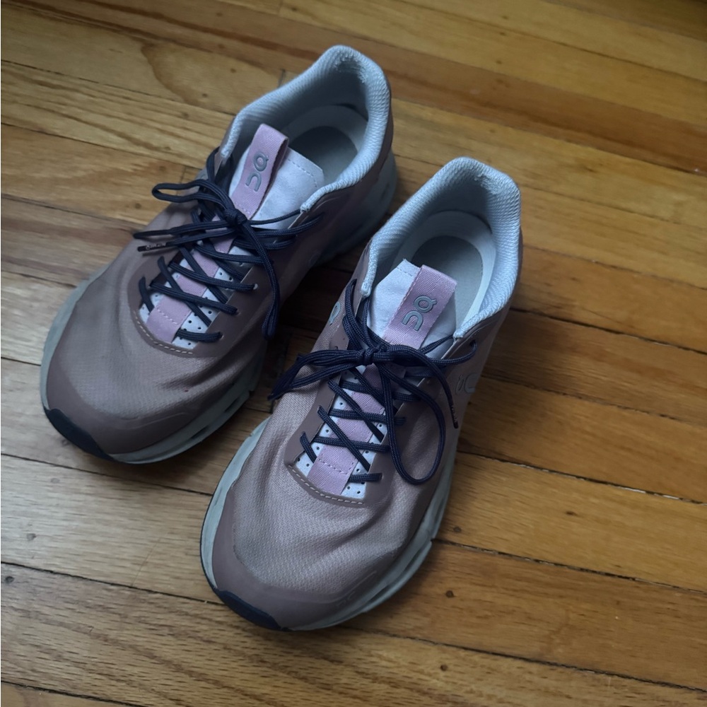 On Running Women's Sneakers in Pink and Black